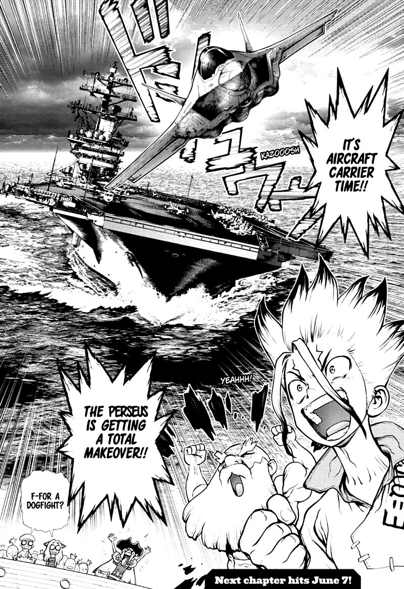 Dr. Stone Manga Chapter 152 page 18 - Doctor vs Doctor scene