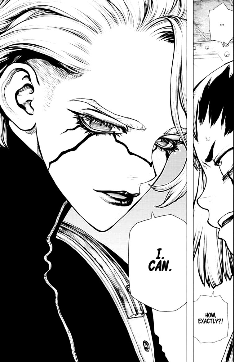 Dr. Stone Manga Chapter 153 page 13 - War Game scene