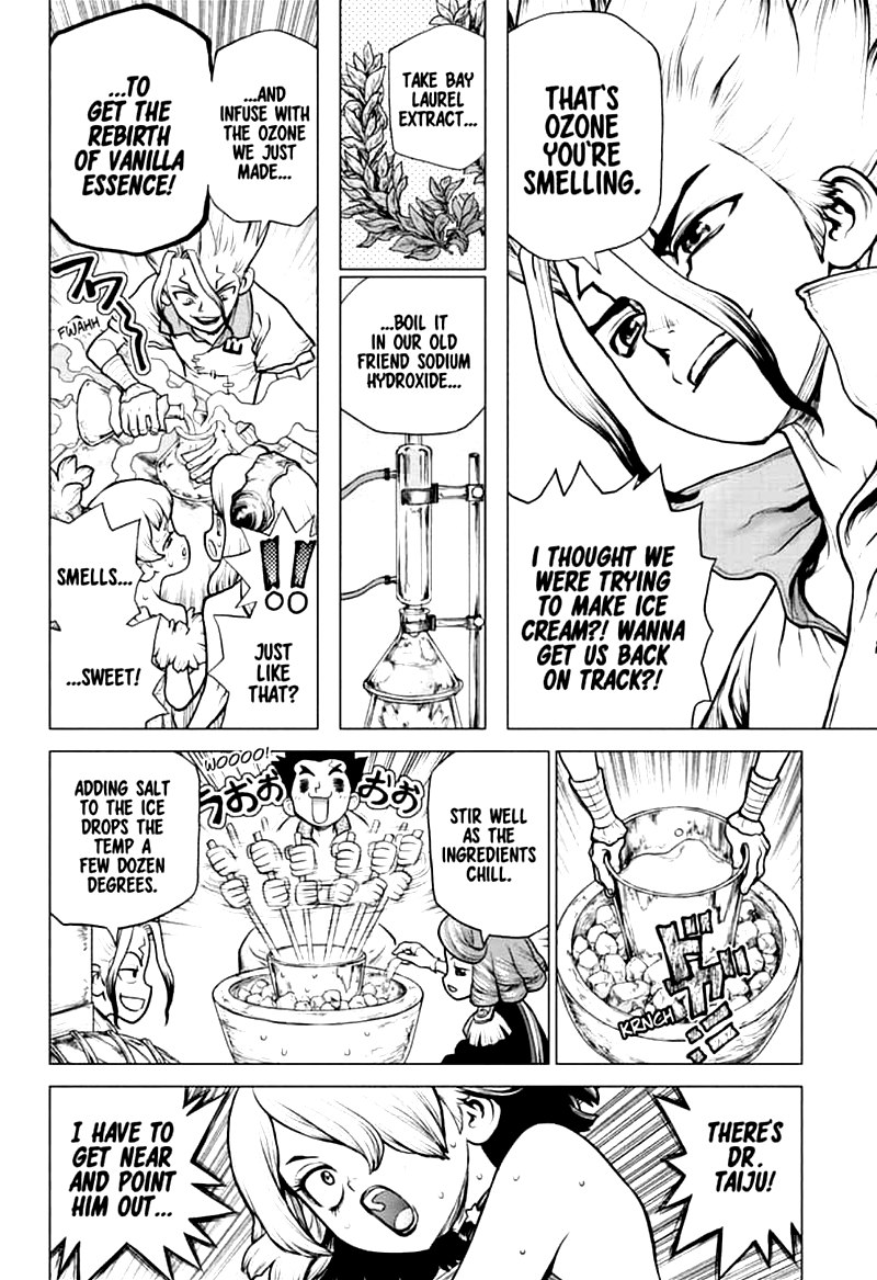 Dr. Stone Manga Chapter 155 page 12 - Science is Elegant scene