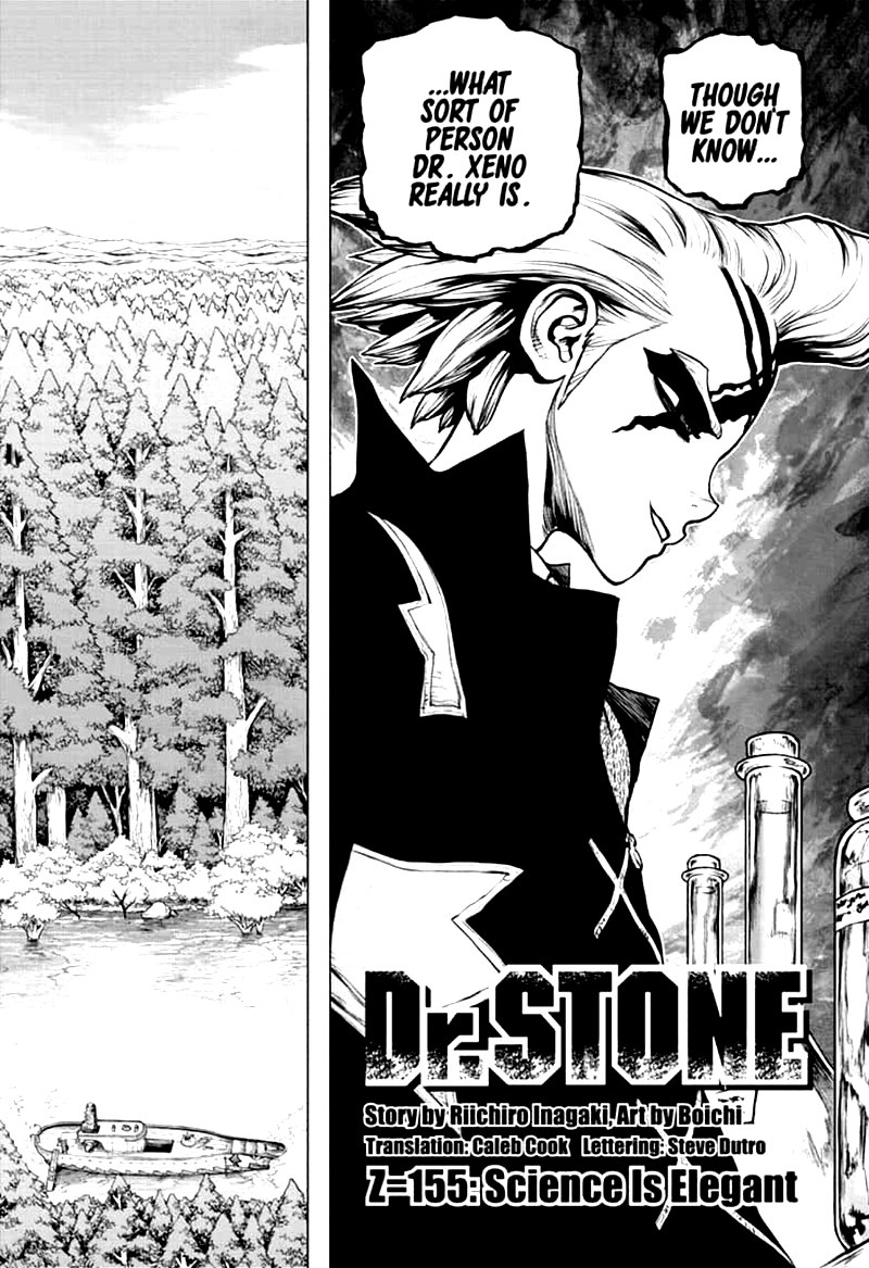 Dr. Stone Manga Chapter 155 page 3 - Science is Elegant scene