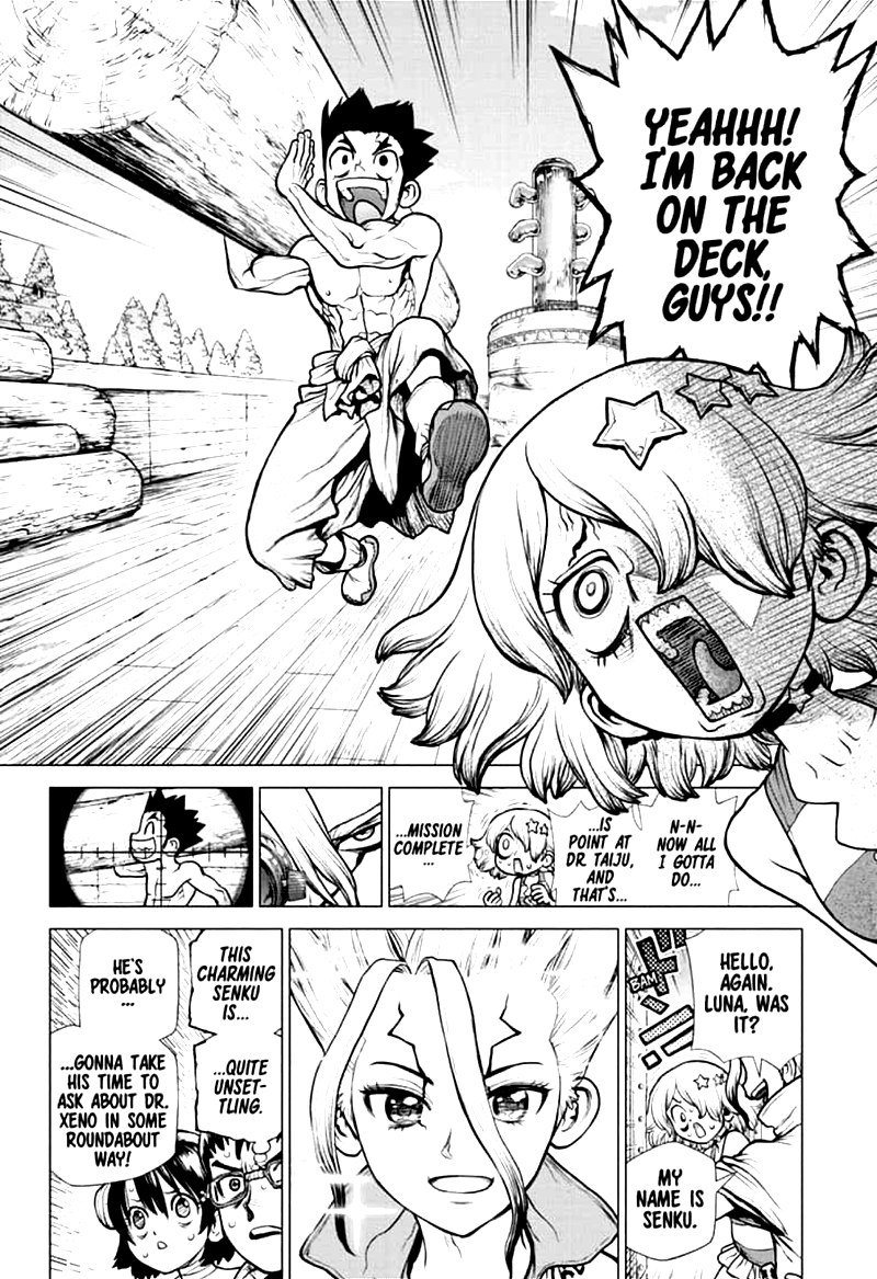 Dr. Stone Manga Chapter 155 page 8 - Science is Elegant scene