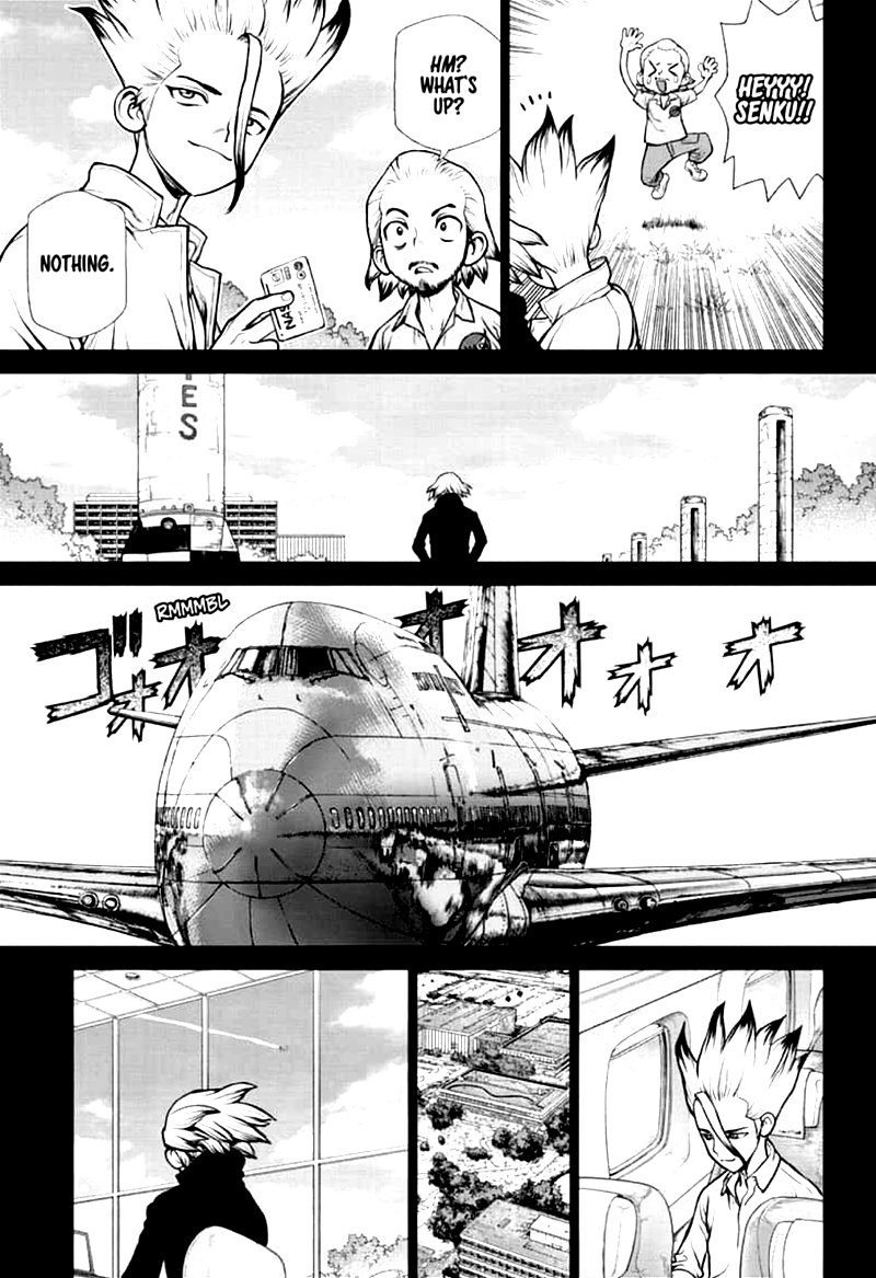 Dr. Stone Manga Chapter 156 page 20 - Two Scientists scene