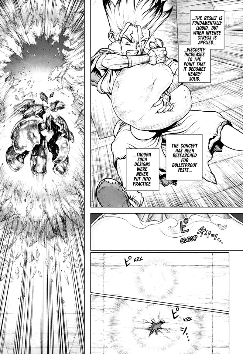 Dr. Stone Manga Chapter 159 page 15 - Lock On scene