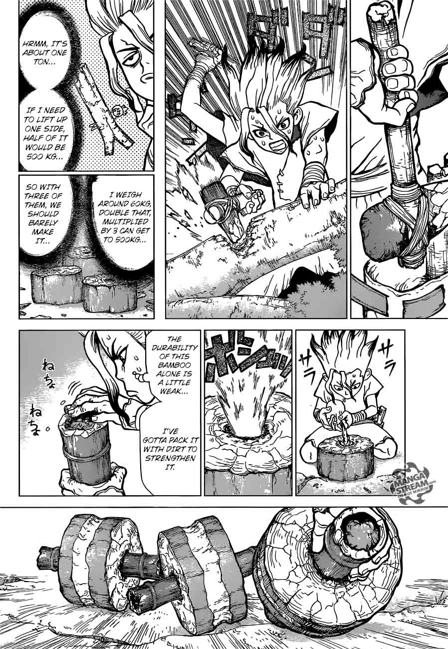Dr. Stone Manga Chapter 16 page 13 - Kohaku scene