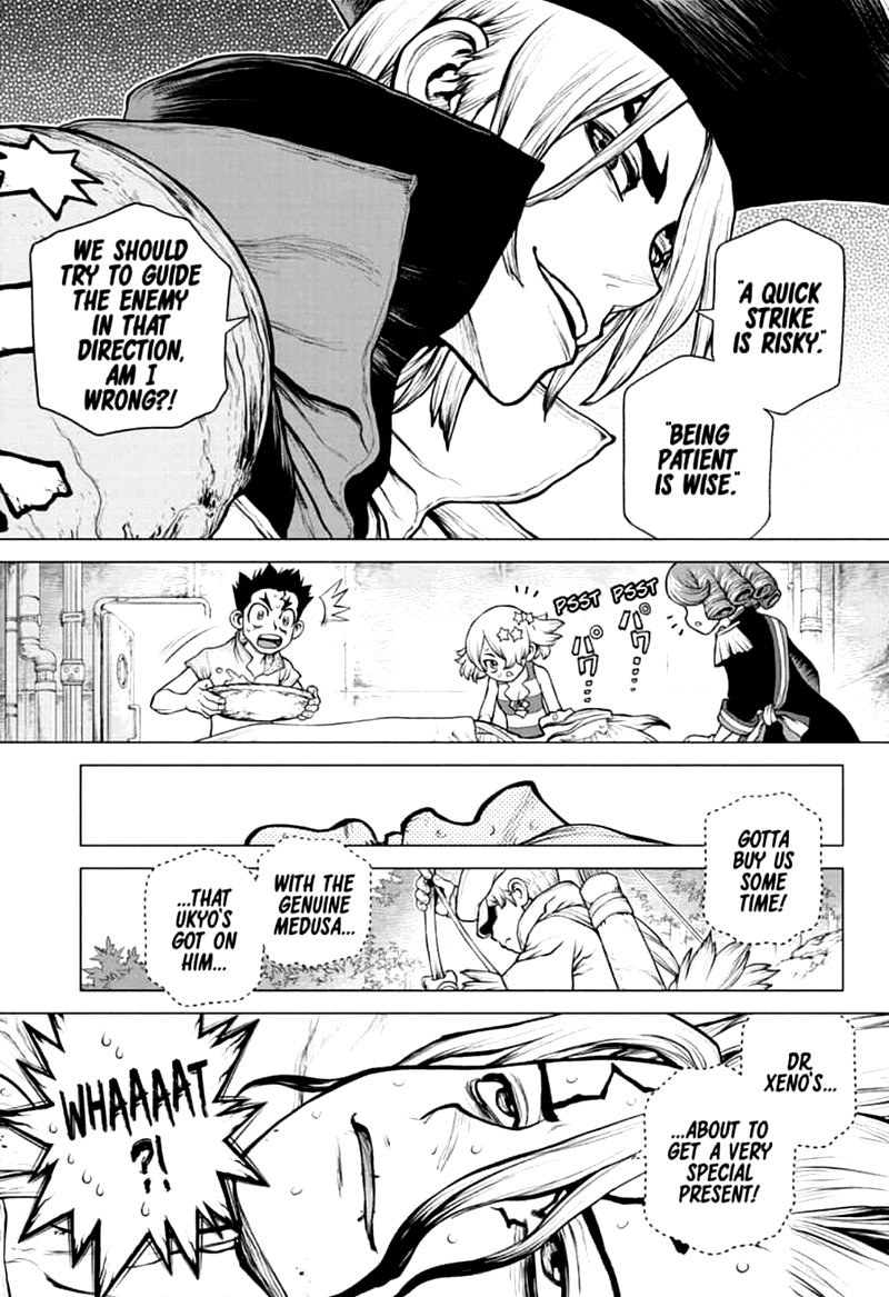Dr. Stone Manga Chapter 161 page 5 - Craft Wars scene
