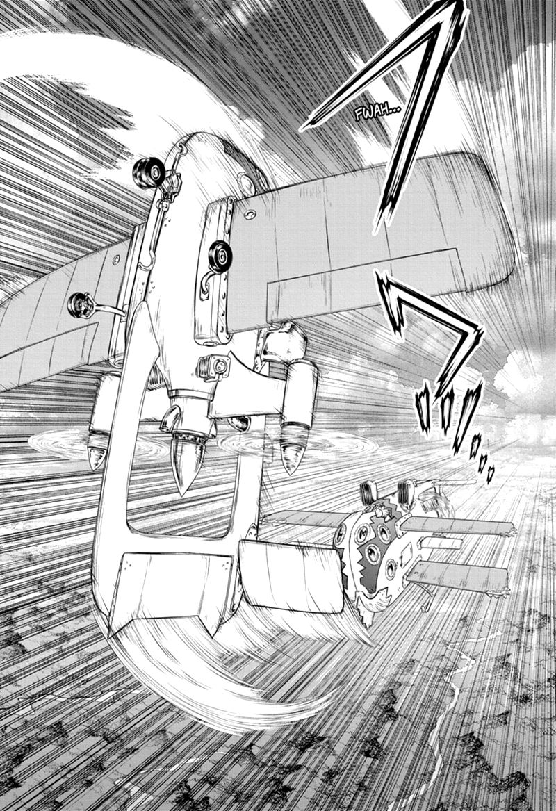 Dr. Stone Manga Chapter 164 page 13 - Re-Lock On scene