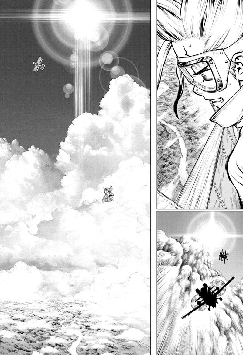 Dr. Stone Manga Chapter 164 page 5 - Re-Lock On scene