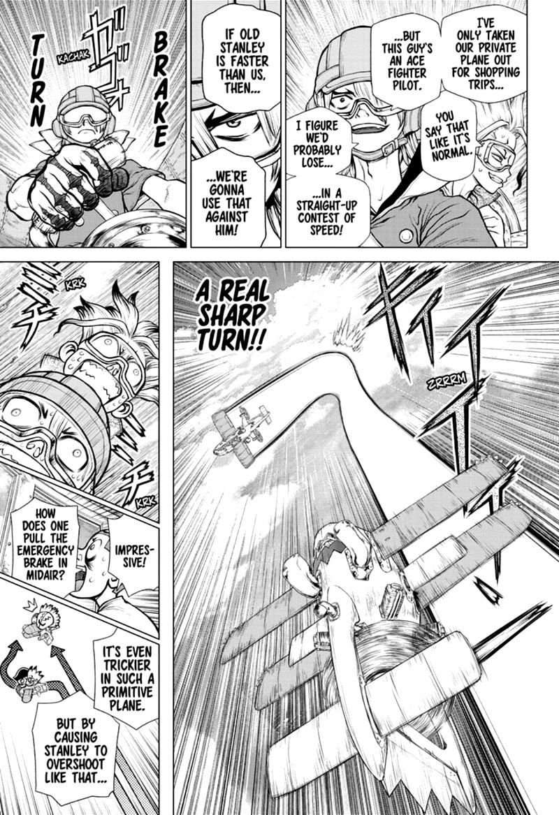 Dr. Stone Manga Chapter 164 page 8 - Re-Lock On scene
