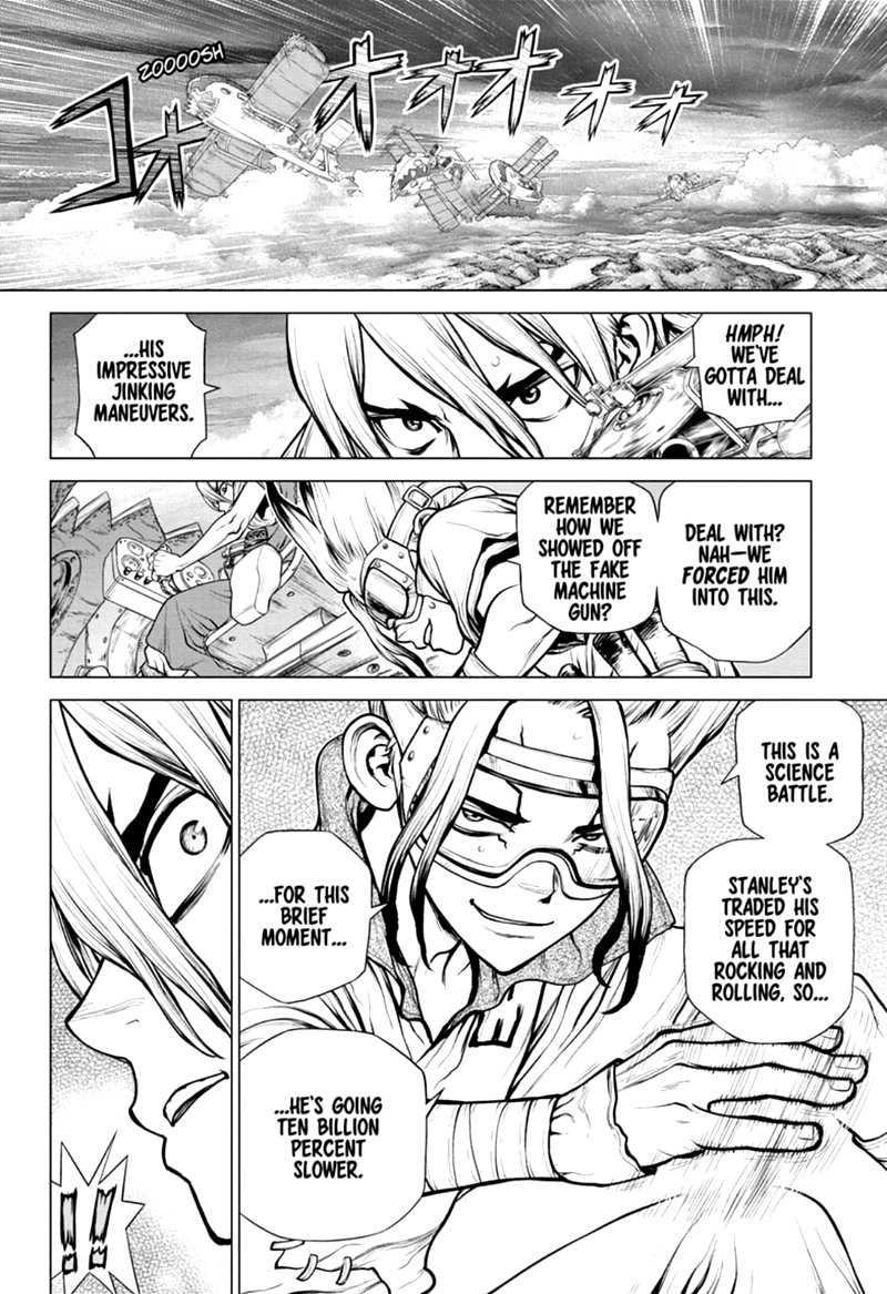 Dr. Stone Manga Chapter 165 page 13 - Know the Rules, Make the Rules scene