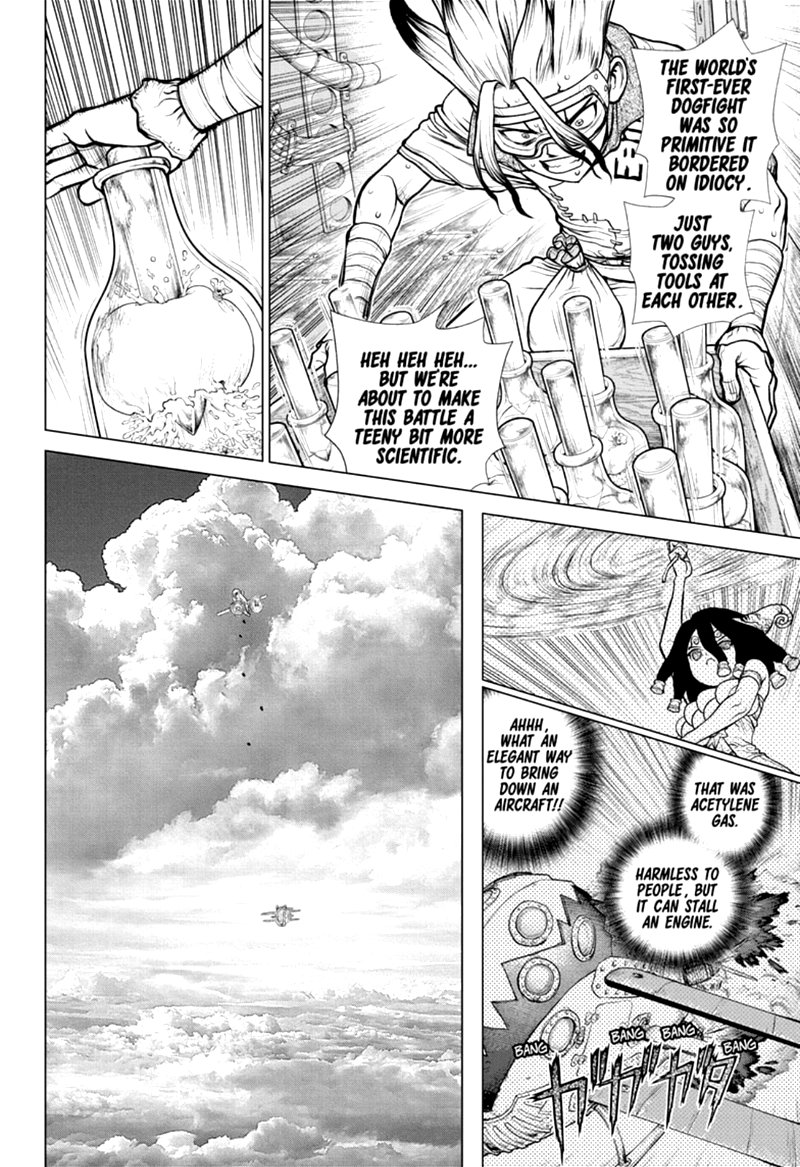 Dr. Stone Manga Chapter 165 page 15 - Know the Rules, Make the Rules scene