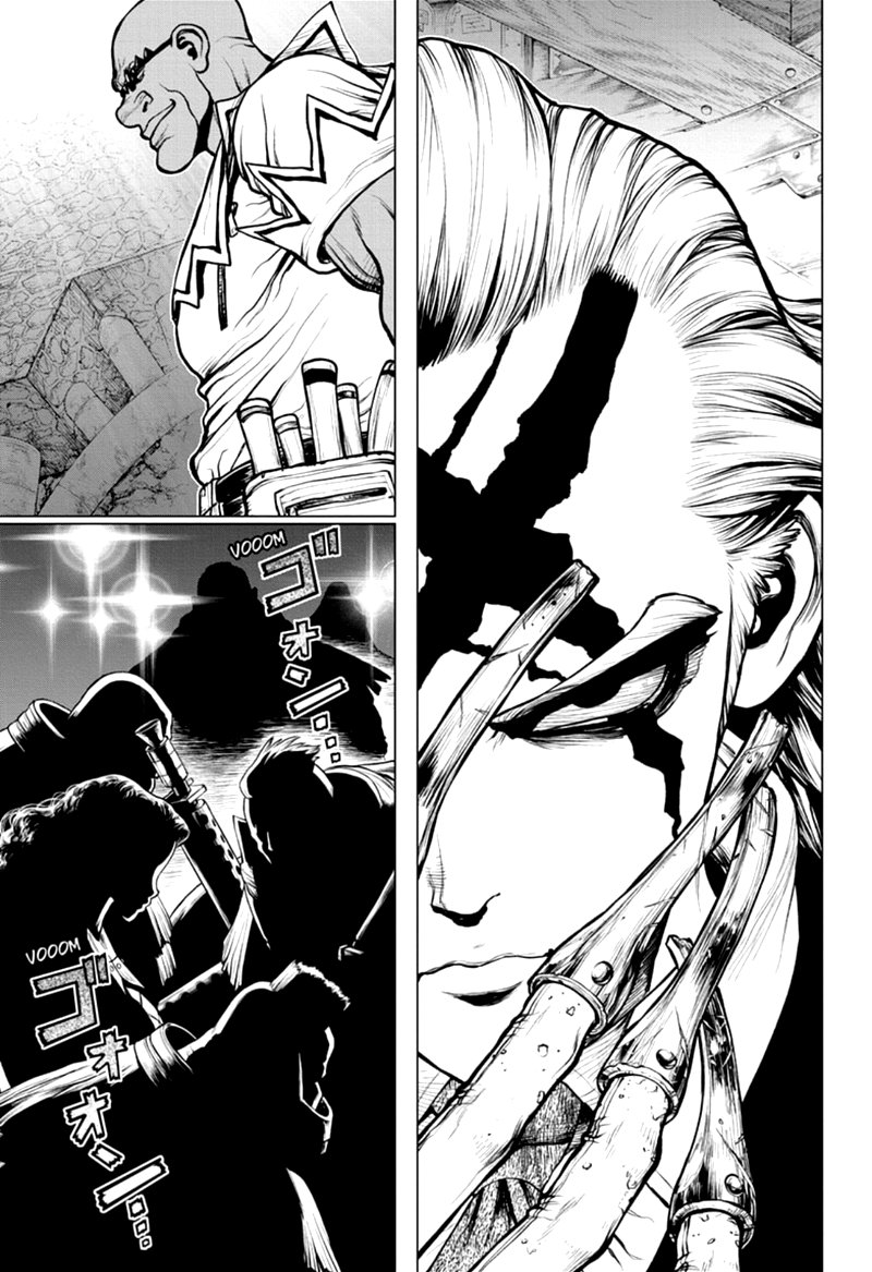 Dr. Stone Manga Chapter 165 page 5 - Know the Rules, Make the Rules scene