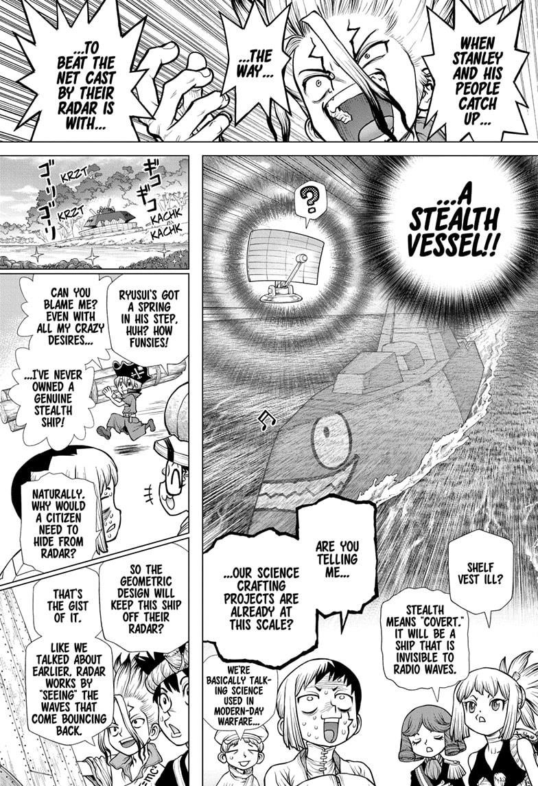Dr. Stone Manga Chapter 181 page 12 - New World Science scene