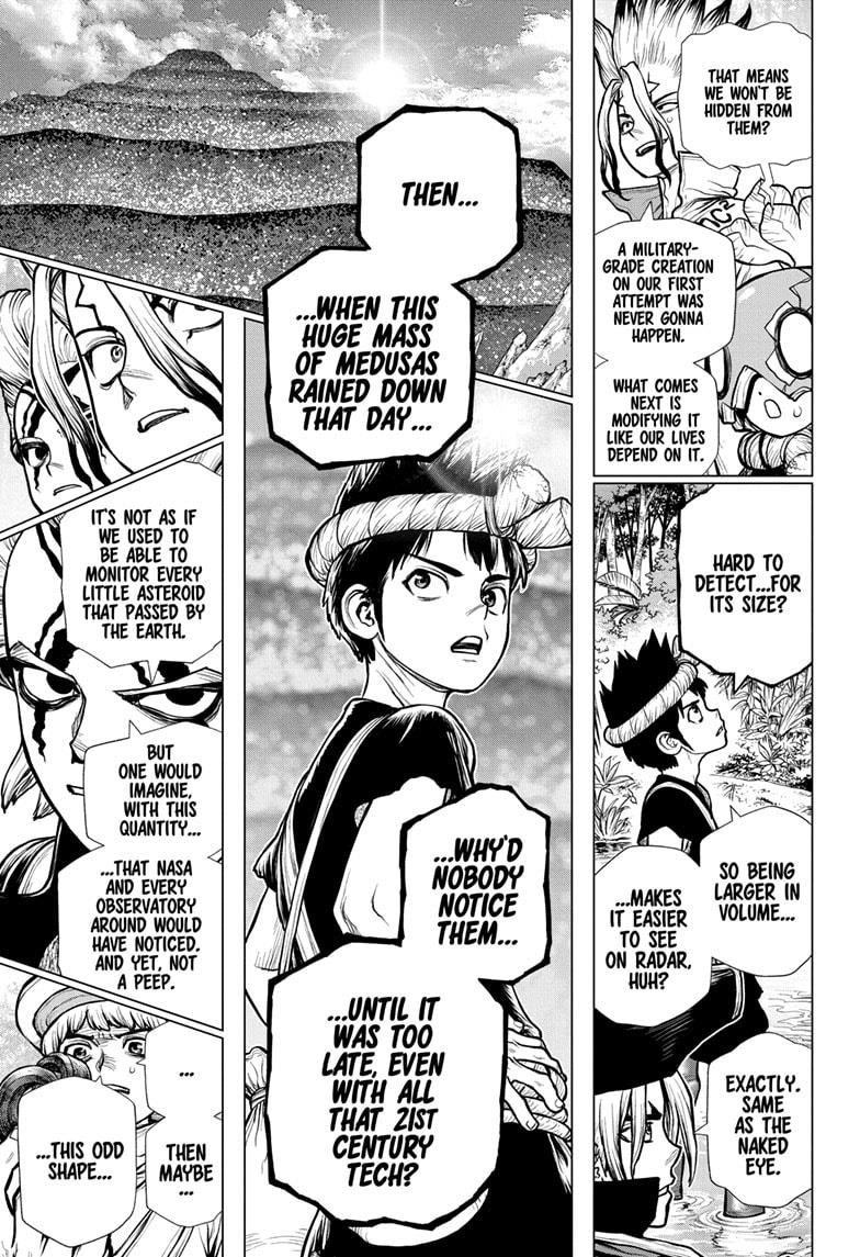 Dr. Stone Manga Chapter 181 page 15 - New World Science scene