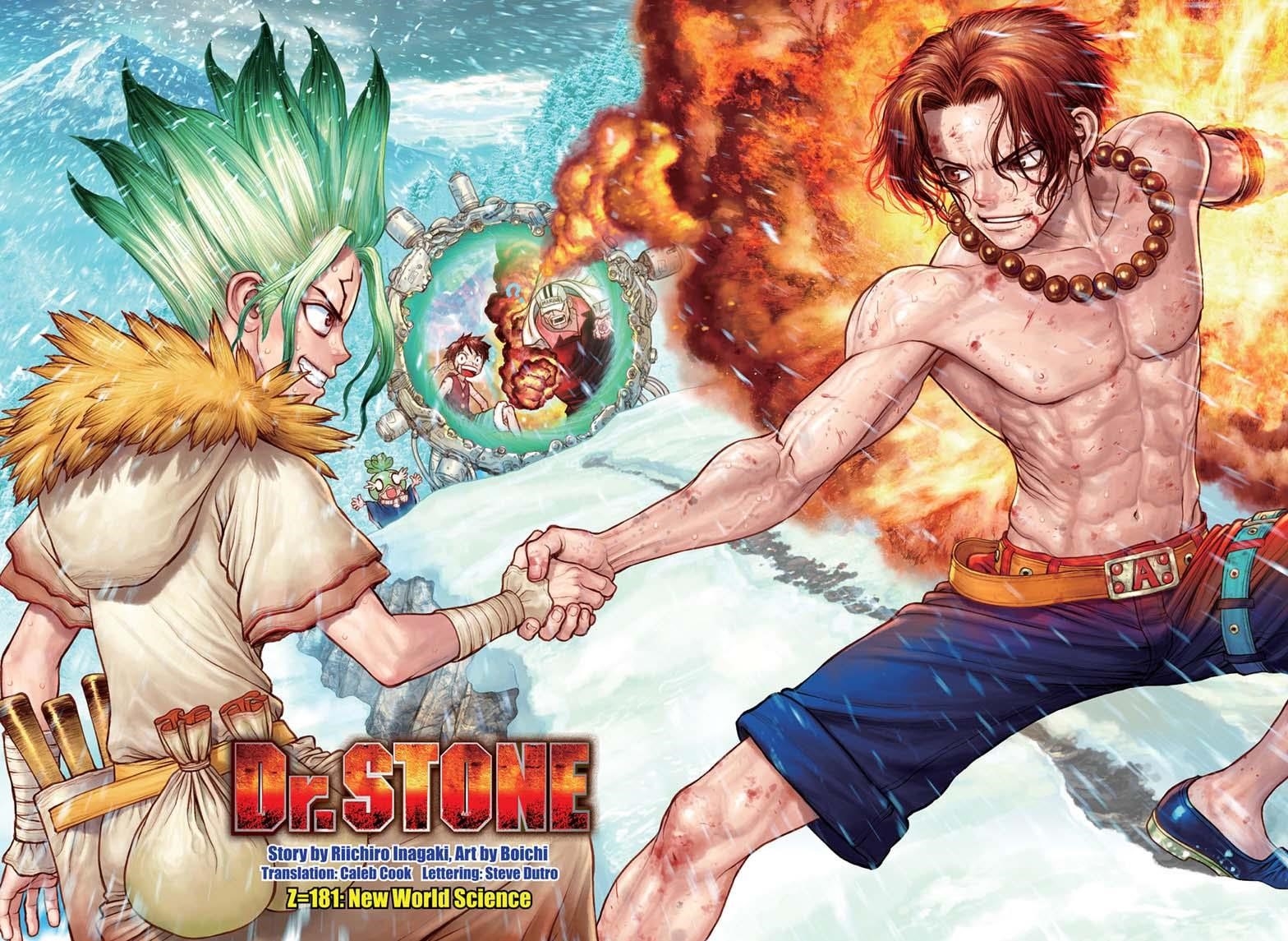 Dr. Stone Manga Chapter 181 page 2 - New World Science scene