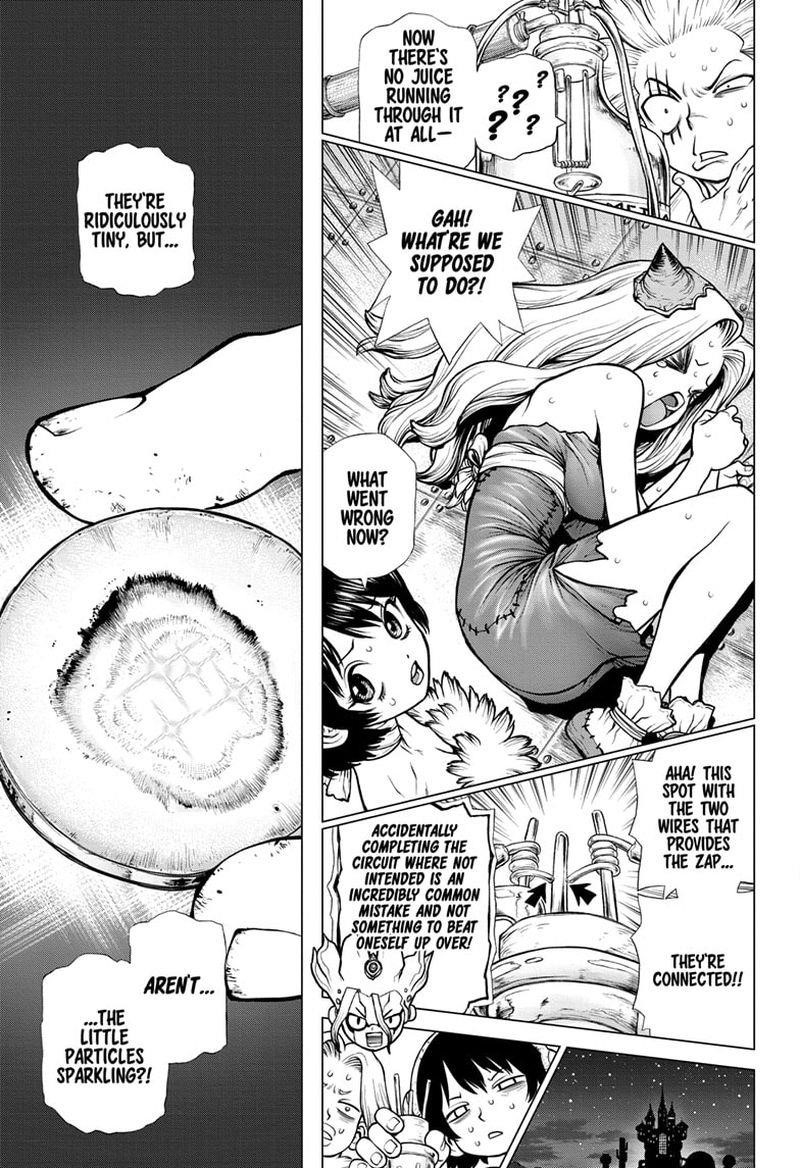 Dr. Stone Manga Chapter 182 page 15 - Diamond Heart scene