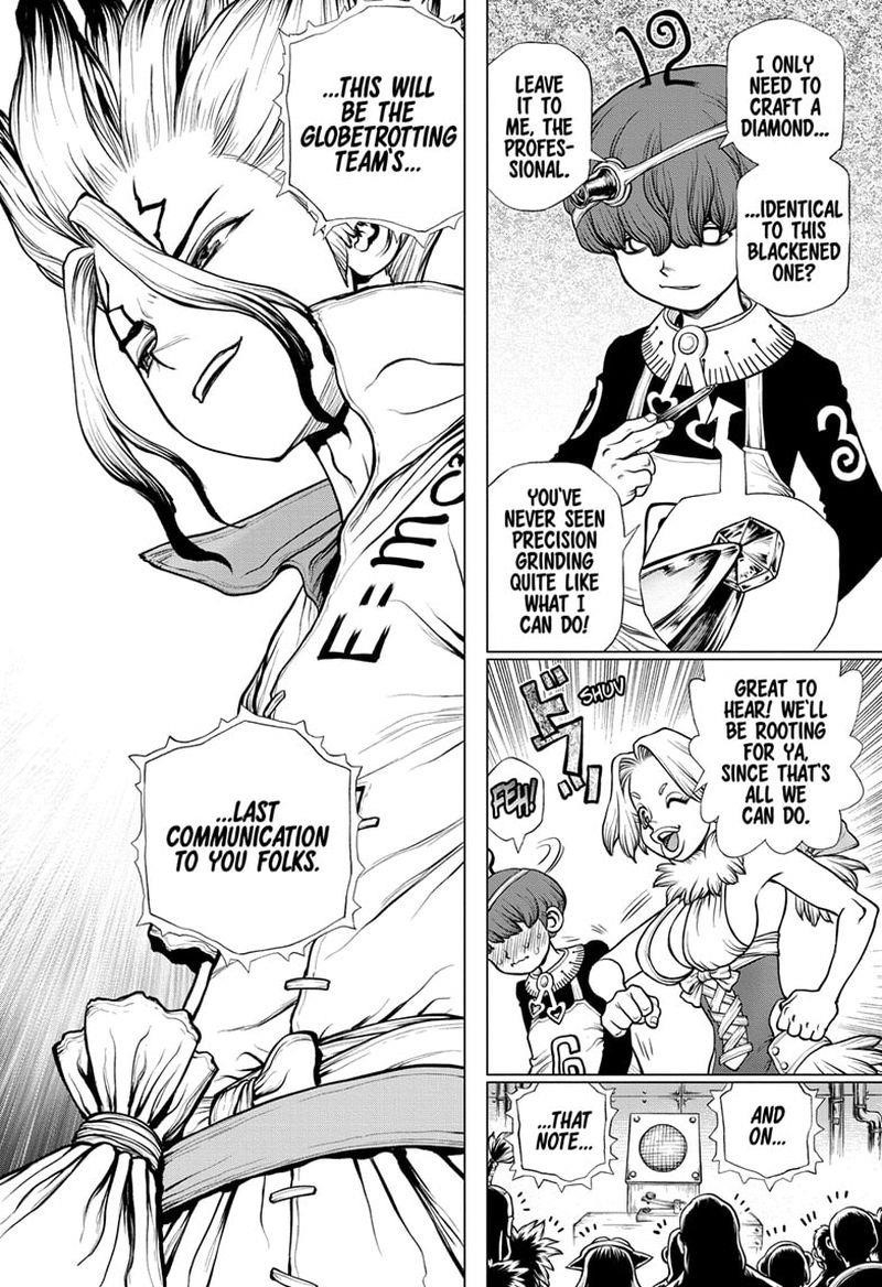 Dr. Stone Manga Chapter 183 page 5 - Stone Sanctuary scene