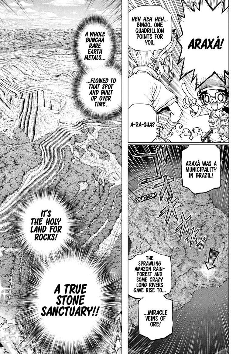 Dr. Stone Manga Chapter 183 page 9 - Stone Sanctuary scene