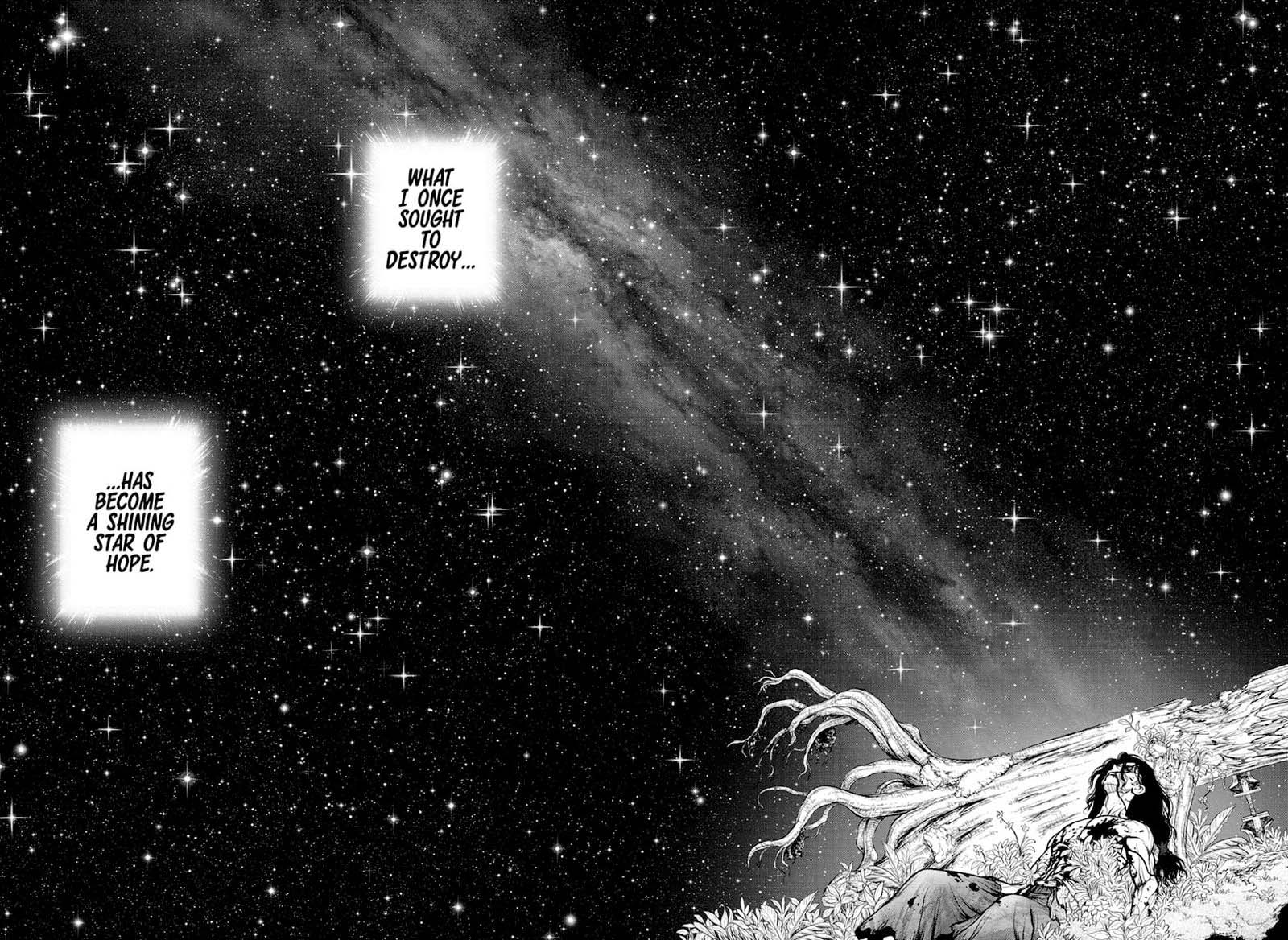 Dr. Stone Manga Chapter 188 page 15 - What I Once Sought to Destroy scene