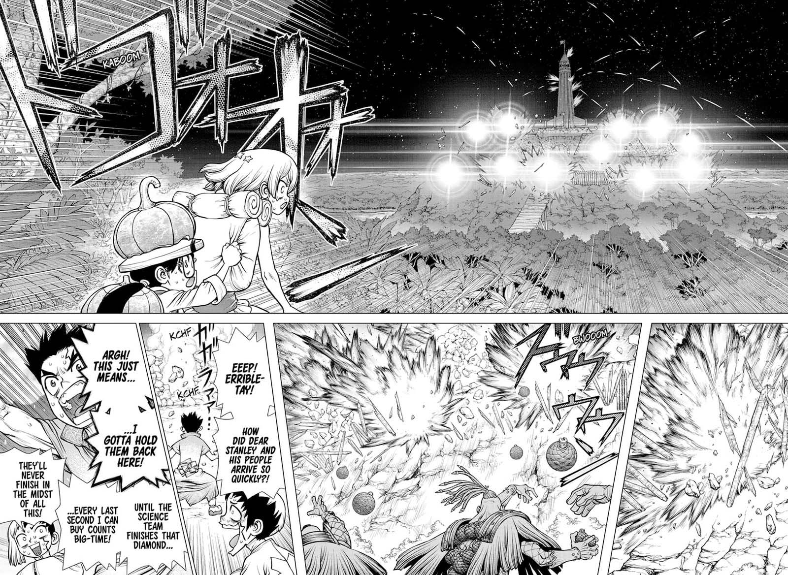 Dr. Stone Manga Chapter 189 page 11 - Our Dr. Stone scene