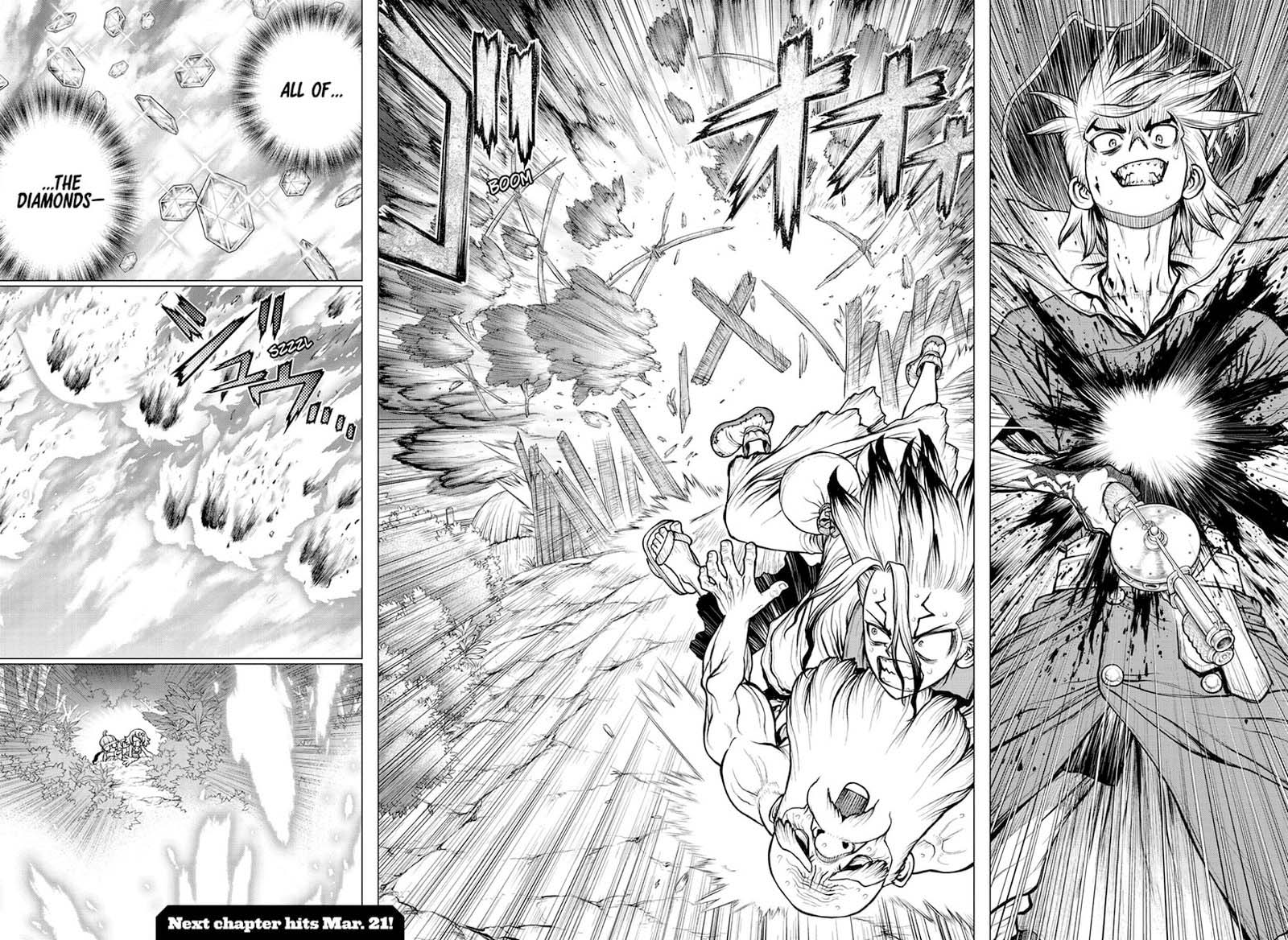 Dr. Stone Manga Chapter 189 page 18 - Our Dr. Stone scene