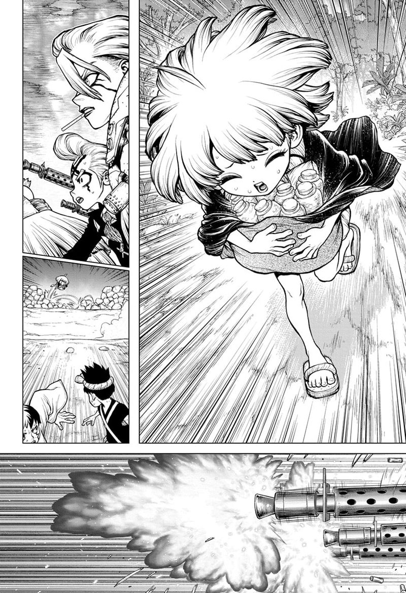 Dr. Stone Manga Chapter 192 page 11 - Until We Meet Again scene
