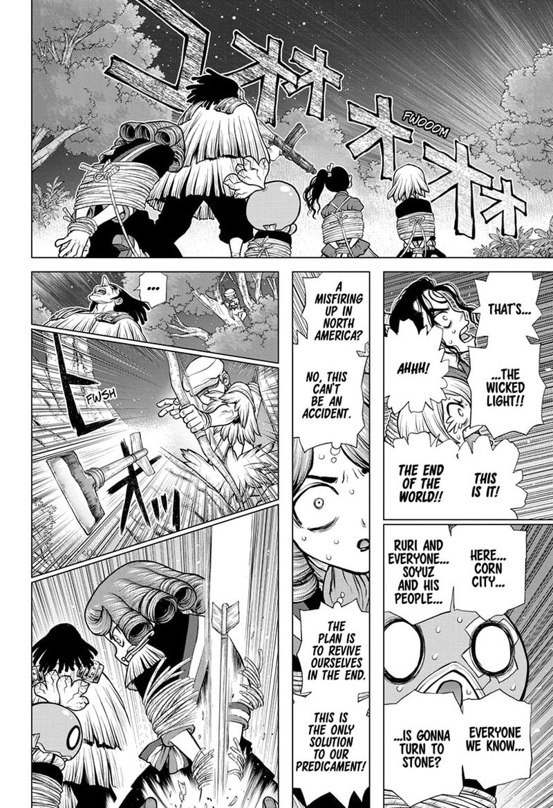 Dr. Stone Manga Chapter 192 page 6 - Until We Meet Again scene
