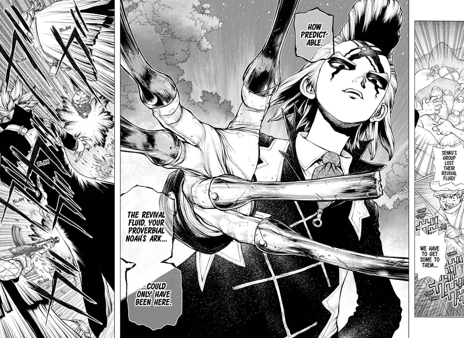 Dr. Stone Manga Chapter 192 page 8 - Until We Meet Again scene