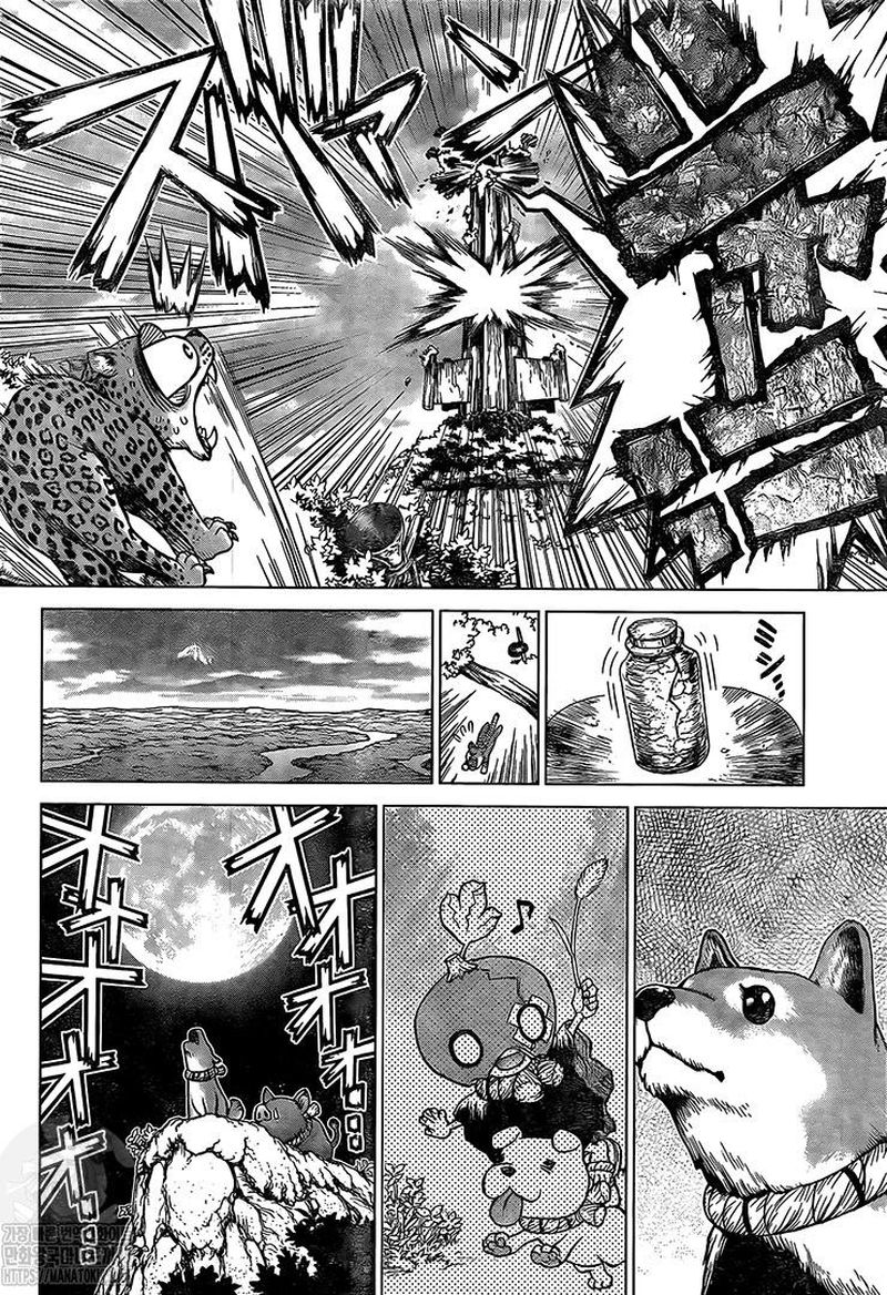 Dr. Stone Manga Chapter 194 page 4 - Homo Sapiens, All Alone scene