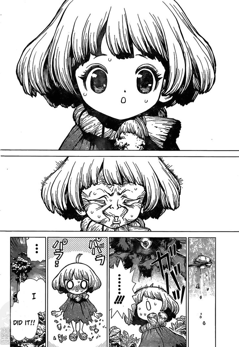 Dr. Stone Manga Chapter 194 page 7 - Homo Sapiens, All Alone scene