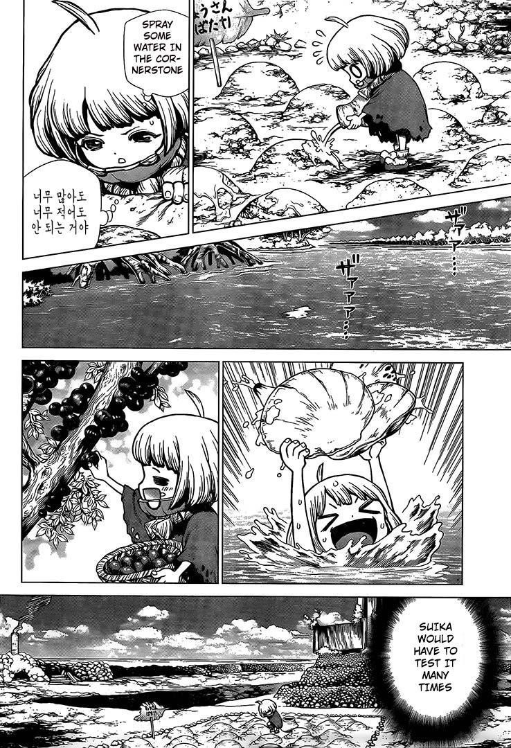 Dr. Stone Manga Chapter 196 page 11 - Scientist, All Alone scene