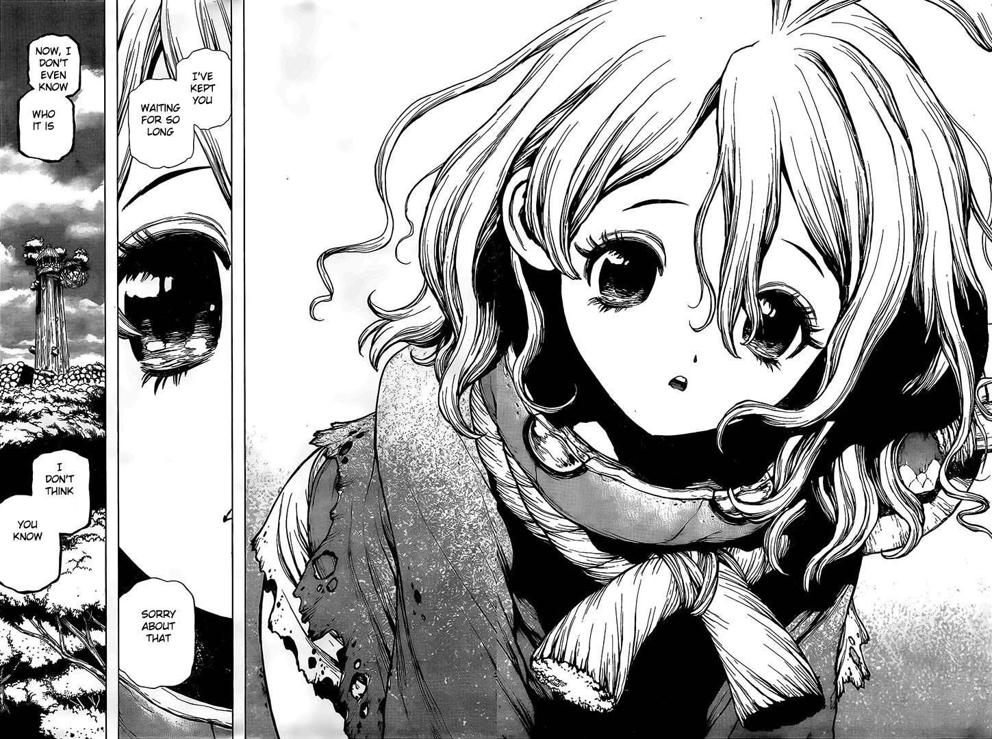 Dr. Stone Manga Chapter 196 page 15 - Scientist, All Alone scene