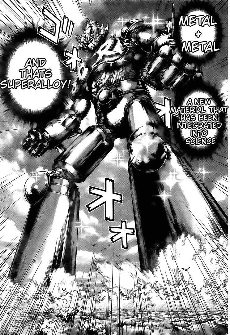 Dr. Stone Manga Chapter 199 page 7 - Superalloys scene