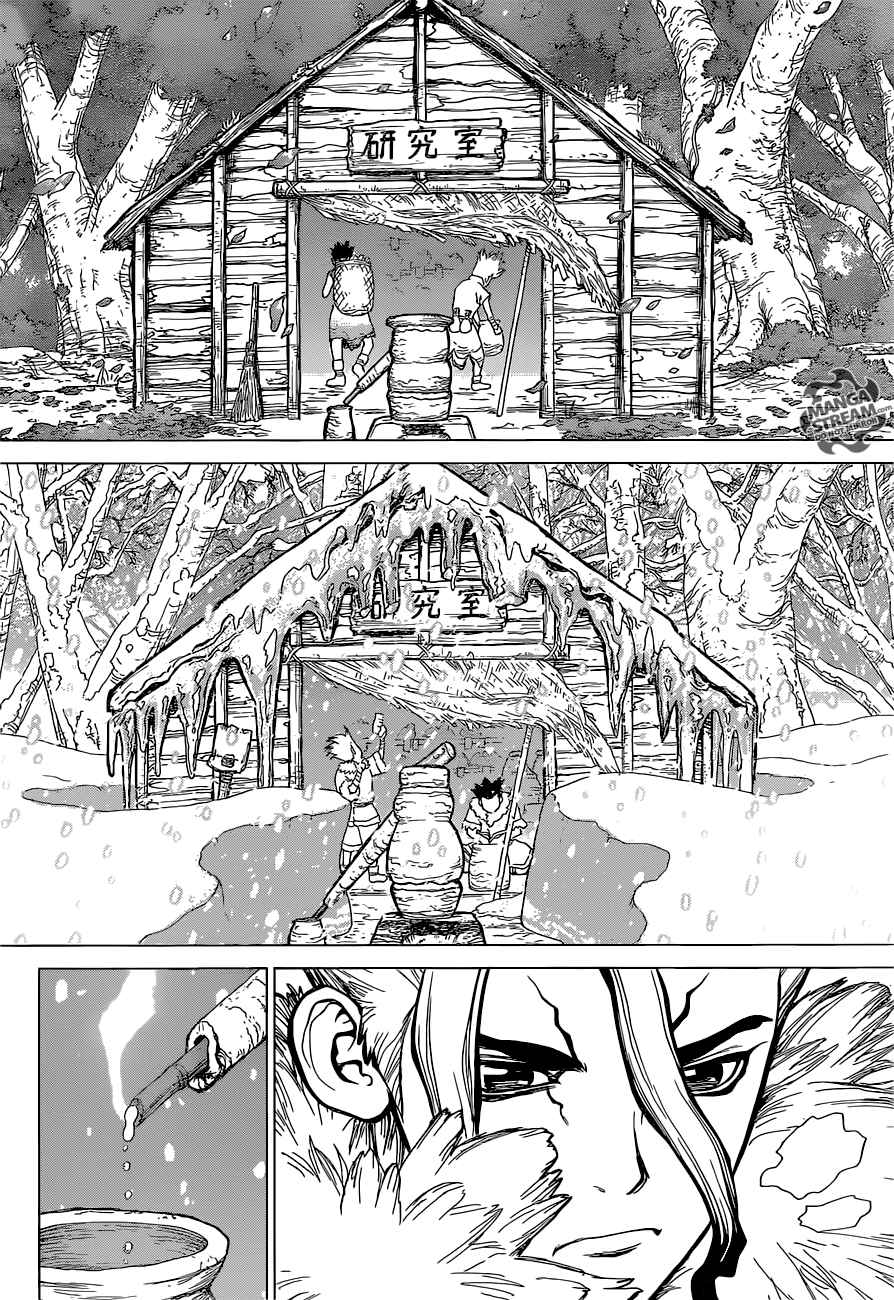 Dr. Stone Manga Chapter 2 page 16 - Fantasy vs Science scene