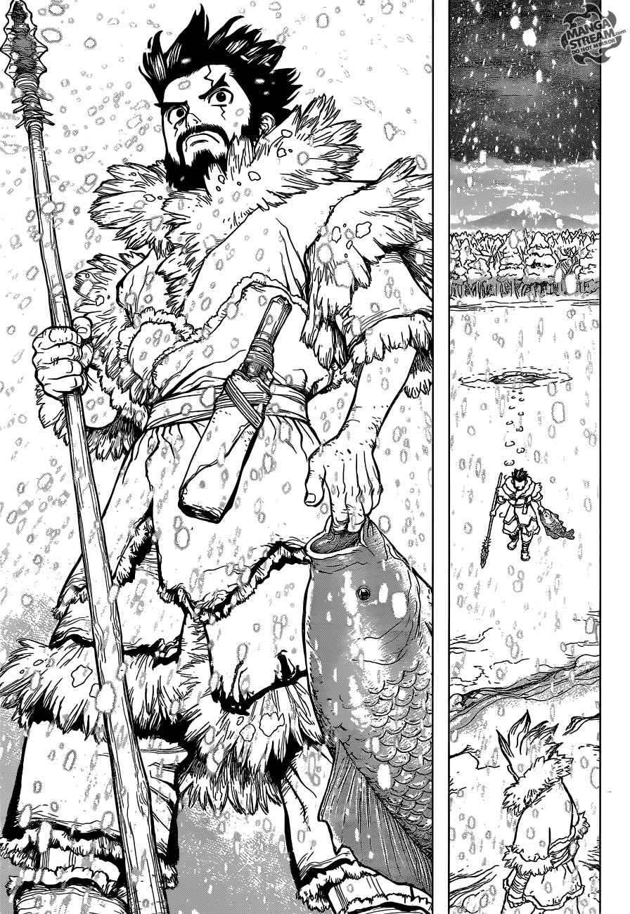 Dr. Stone Manga Chapter 2 page 17 - Fantasy vs Science scene