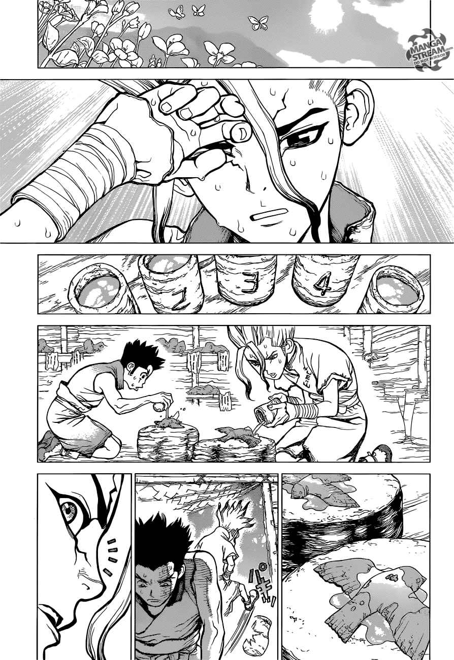 Dr. Stone Manga Chapter 2 page 19 - Fantasy vs Science scene