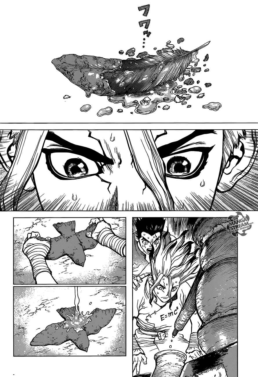Dr. Stone Manga Chapter 2 page 20 - Fantasy vs Science scene