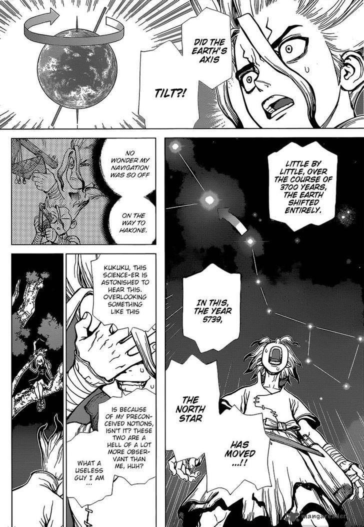 Dr. Stone Manga Chapter 20 page 11 - Stone Road scene