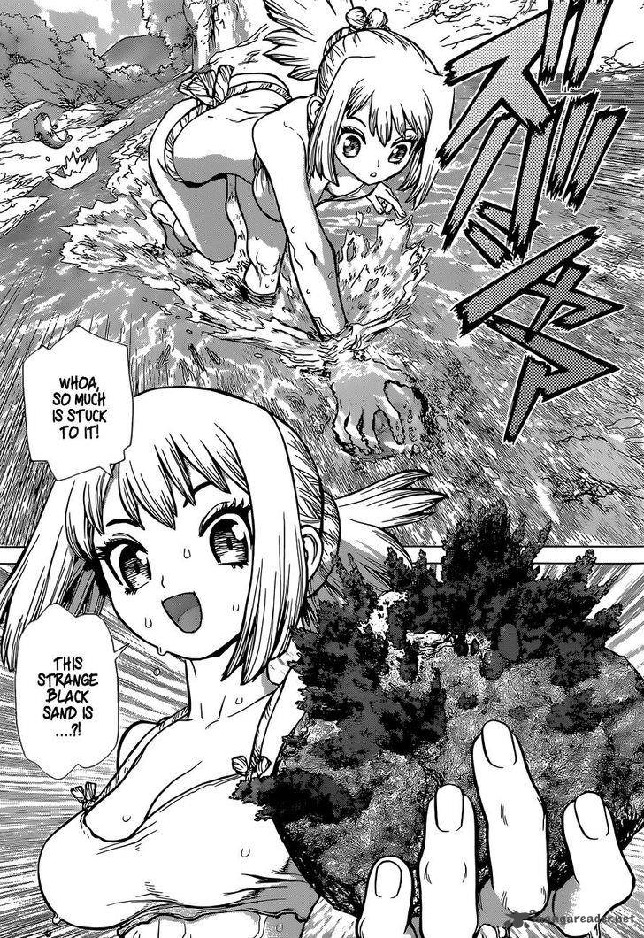 Dr. Stone Manga Chapter 20 page 15 - Stone Road scene
