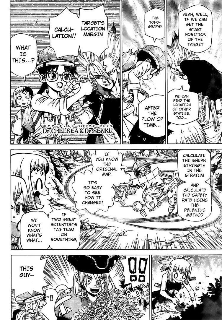 Dr. Stone Manga Chapter 204 page 11 - The Universe is Written in the Language of Mathematics scene