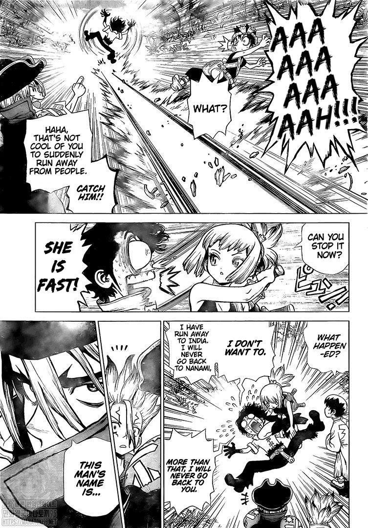 Dr. Stone Manga Chapter 204 page 15 - The Universe is Written in the Language of Mathematics scene