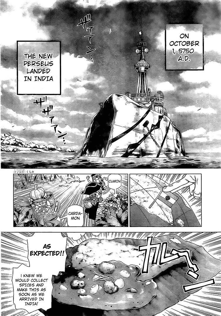 Dr. Stone Manga Chapter 204 page 8 - The Universe is Written in the Language of Mathematics scene