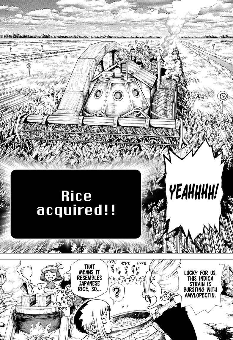 Dr. Stone Manga Chapter 211 page 12 - World Tour for Resources scene