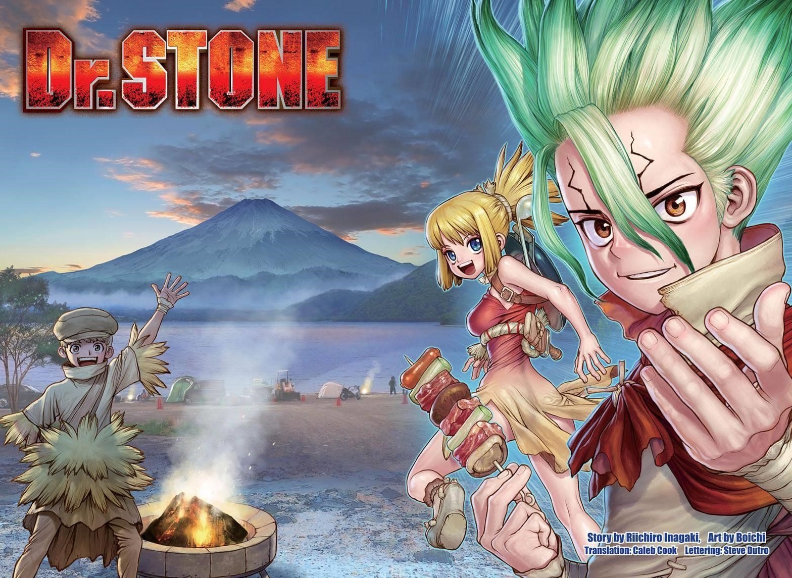 Dr. Stone Manga Chapter 212 page 2 - Final Part: Stone to Space scene