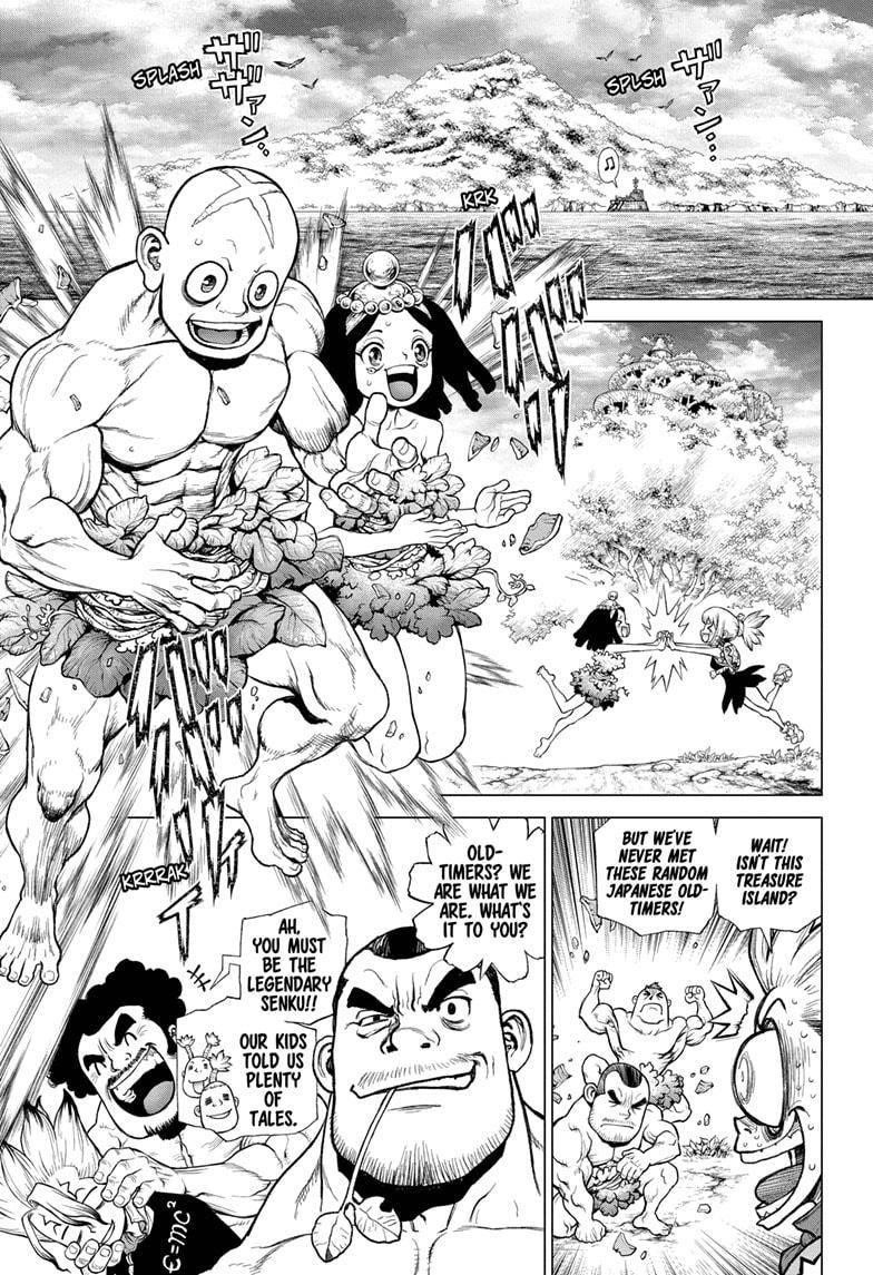 Dr. Stone Manga Chapter 212 page 3 - Final Part: Stone to Space scene