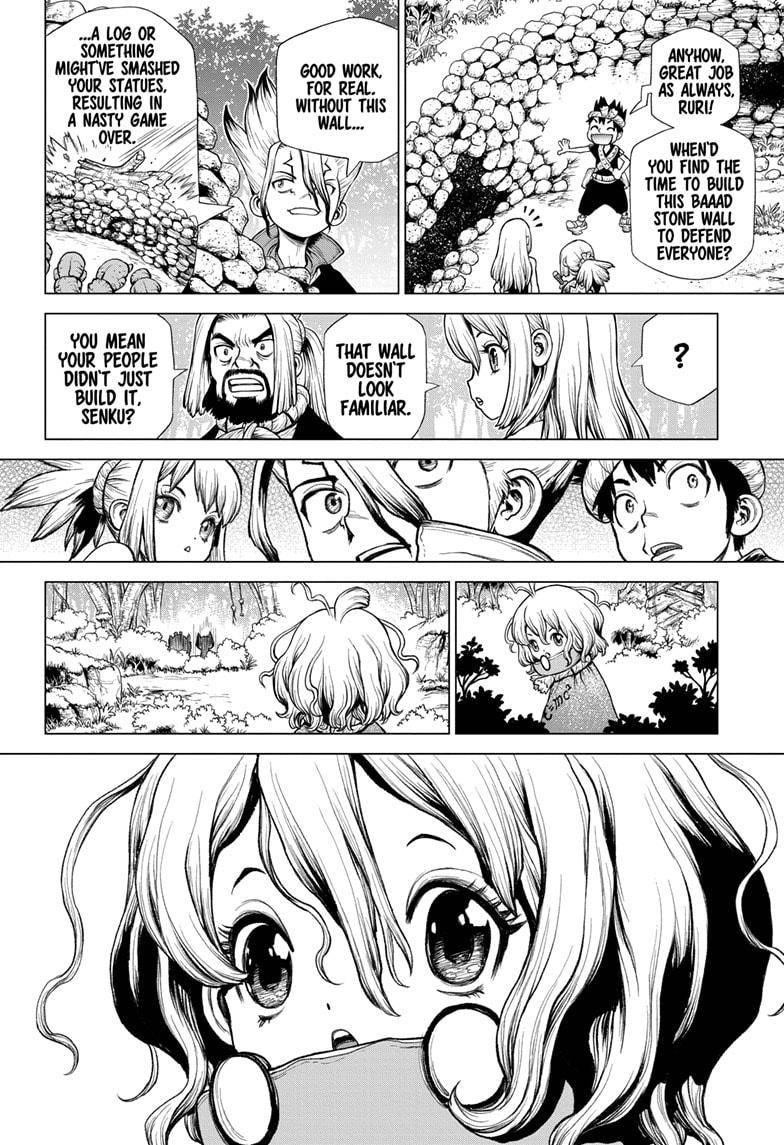 Dr. Stone Manga Chapter 212 page 9 - Final Part: Stone to Space scene