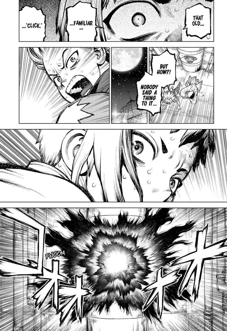 Dr. Stone Manga Chapter 213 page 18 - Unknown Known scene