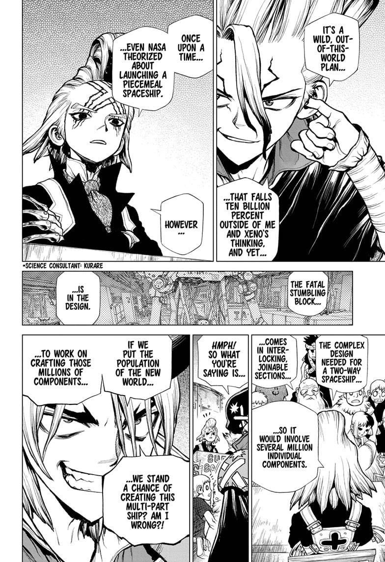 Dr. Stone Manga Chapter 217 page 9 - Science Underdogs scene