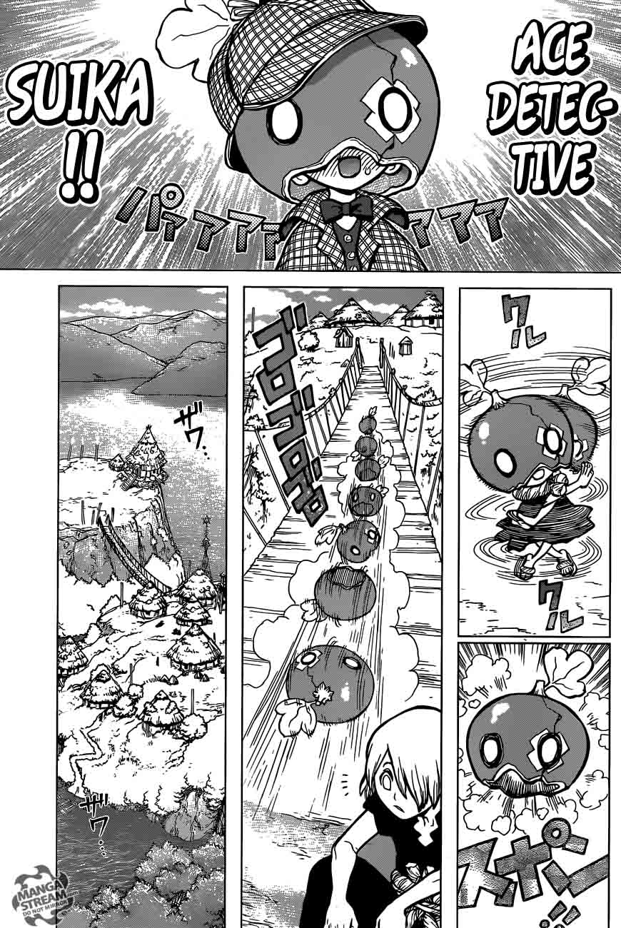 Dr. Stone Manga Chapter 22 page 3 - Survival Gourmet scene