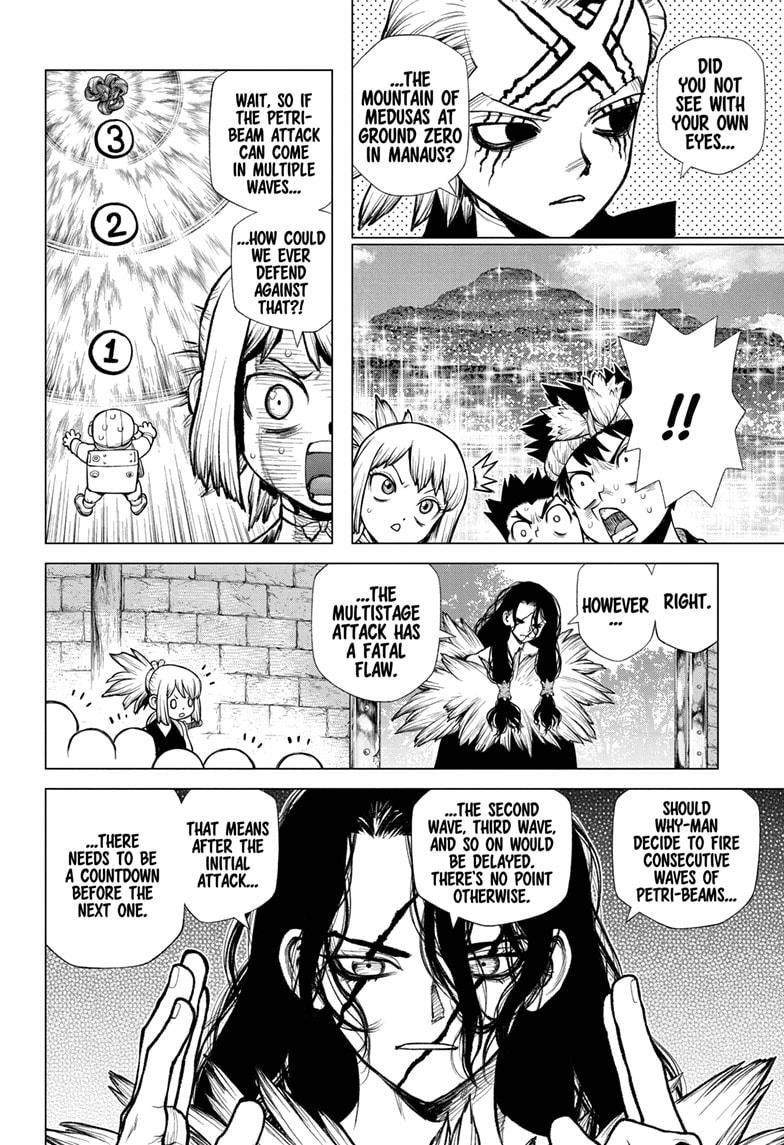Dr. Stone Manga Chapter 220 page 10 - A Desire for All scene