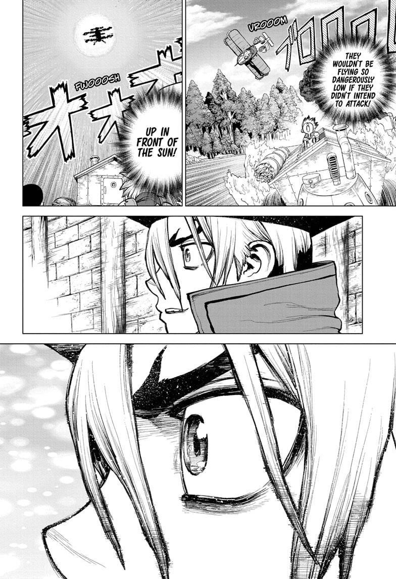 Dr. Stone Manga Chapter 220 page 6 - A Desire for All scene